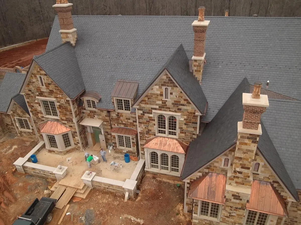 Craftsman Roofing Slate Roof Repair project in Baldy Mesa